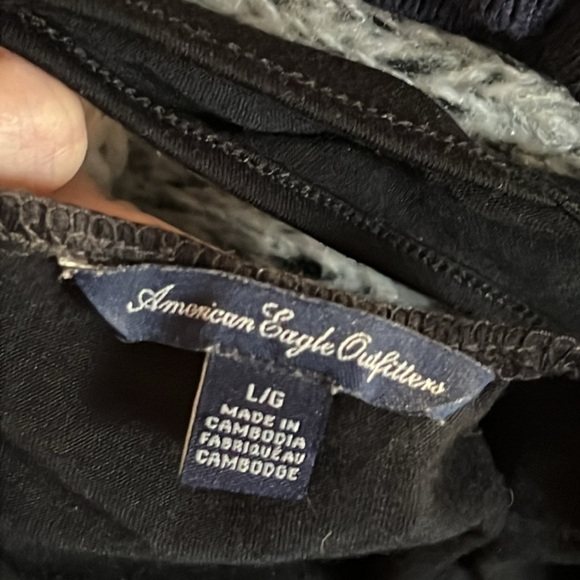 American Eagle Outfitters Black Crochet Top - Picture 8 of 8